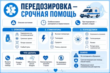 Помощь при передозировке в Кушве